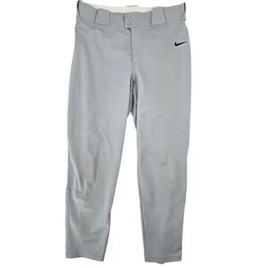 Nike XL Baseball Pants Mens Grey Team Engineered Athletic Sports Pants
